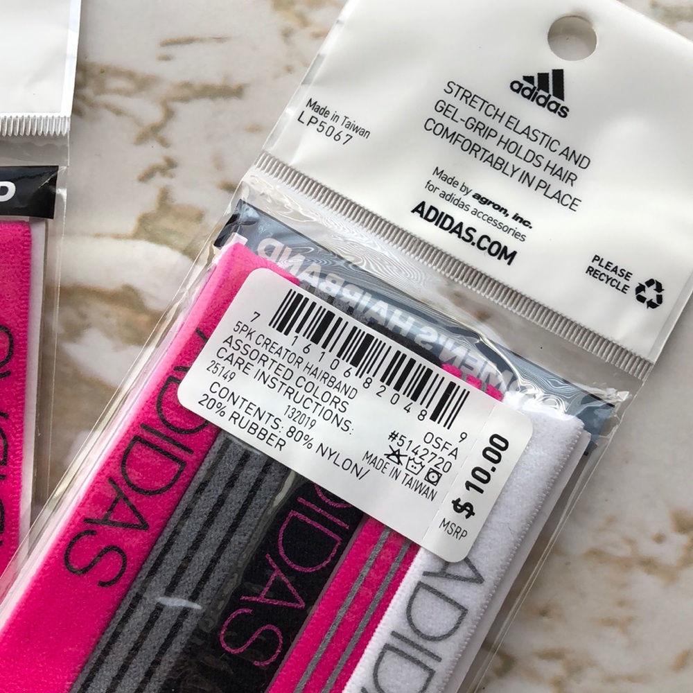 NWT ADIDAS HEADBANDS - Picture 2 of 3